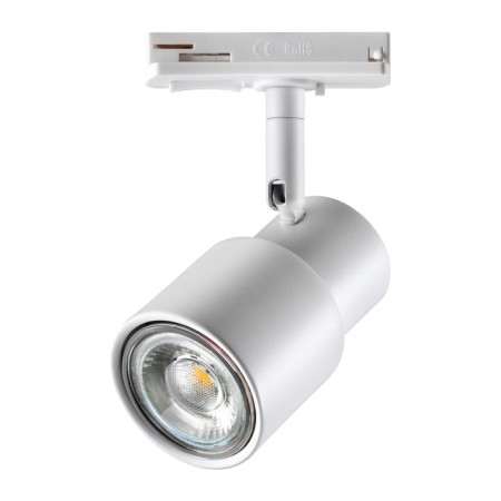 Trick lamp for a single -phase two -core (universal) novotech busbar. Molo, 50W, GU10, 145x120x81 mm, white color-2