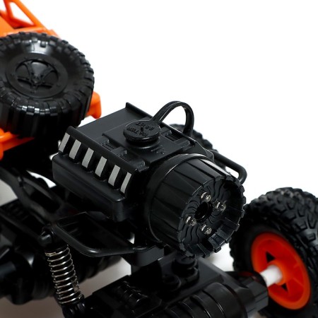 Jeep "Mountain Racer", radio control, smoke, 6 wheels, with a battery-5