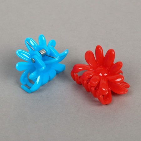Clips for plants "Flower", set of 10 pcs., Mix-5