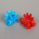 Clips for plants "Flower", set of 10 pcs., Mix