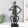 Souvenir Polystone "cellist" for metal 18.8x14x35.8 cm