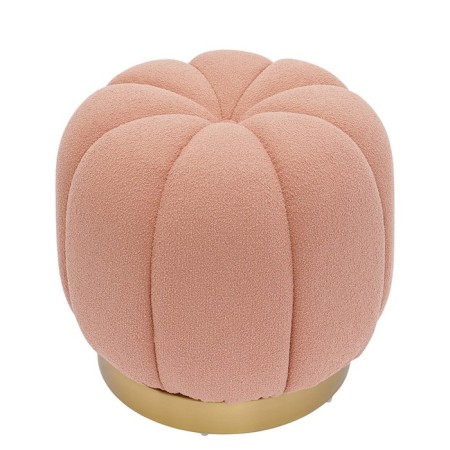 Swend Puf, 450 × 450 × 420 mm, peach color-2
