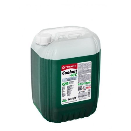 Antifreeze Totachi Niro Coolant -40 C, G11, Green, 10 kg