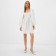 Women's dress with a bow Mist, p. S, white