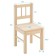 Children's chair Svala, 27x57x29, Massive Pine