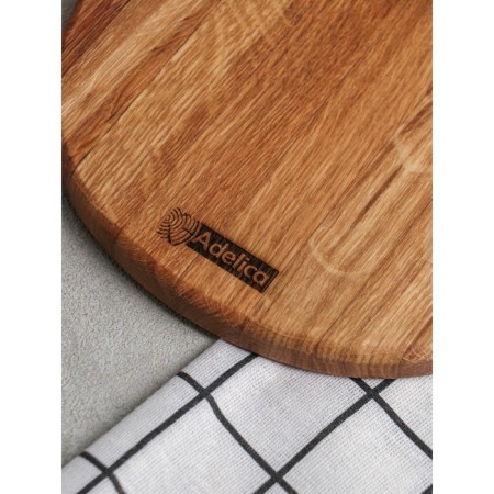 Board for feeding the author "Tiger's paw", 19 × 22 × 2 cm, natural oak-7