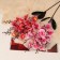 Artificial flowers "Orchid Phalaenopsis" 8x80 cm, pink mix
