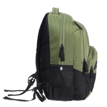 Youth backpack 45 x 32 x 23 cm, Grizzly, ergonomic back, black/green-3