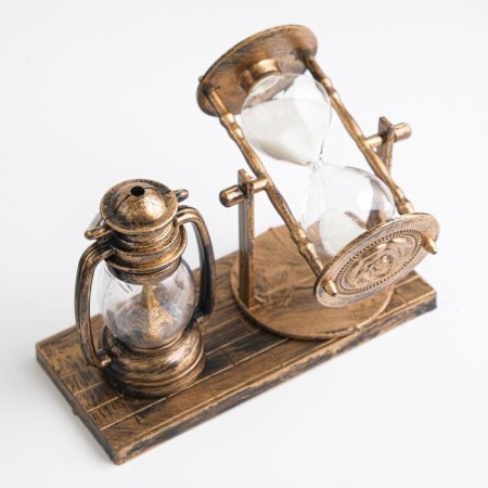 Sanding clock "kerosene", souvenir, 15.5 x 6.5 x 12.5 cm-4