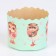 Paper form for cupcake, muffins and kulich "ovushkia" (packing 4000 pcs) 60x45mm