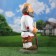 Garden figure "Grandfather with a shovel" 61x28x26cm