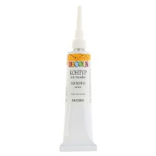 Cut on fabric 18 ml, ZHK Decola, Metallic gold (5403965)
