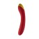 Vibrator with stimulation of Go-point Romp Hype, 21 cm, red