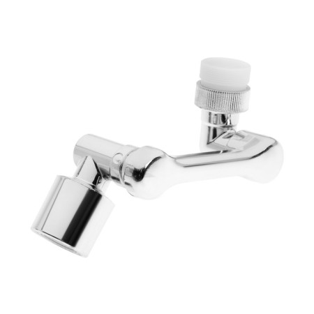 Zein z3592 aerator, rotary, adjustable, on a hinge, 2 modes, chrome-6