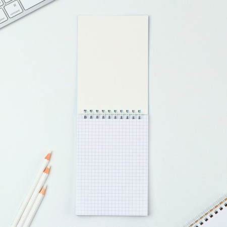 Mix of A6 notebooks, 40 liters on the crest, soft cover "Flowers"-5