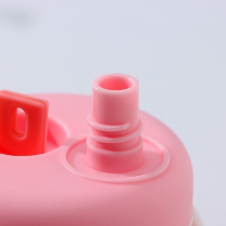 Water bottle "Beauty", 400 ml, 8 × 14.5 cm, pink color-4