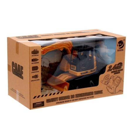 Excavator Radio -controlled "Builder", gesture management, works from the battery-6