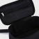 Cosmetic bag with lightning, black color