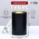 Tube 73x110 mm (90 mm inner height), cardboard, metal cover black