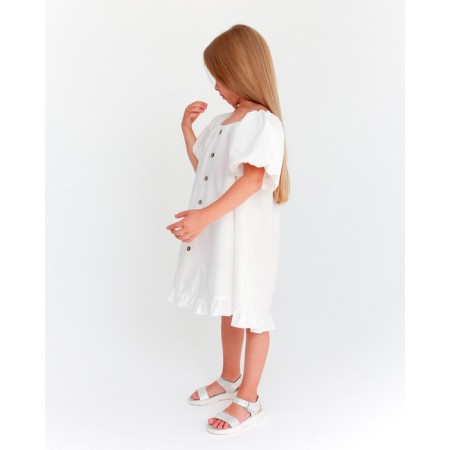 Платье детское KAFTAN "Cute", р. 30 (98-104), белый-1