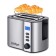 Toster KitFort KT-6251, 800 W, 6 frying modes, 2 toasts, black-silver