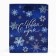 New Year's Gift Laminated Gift “Happy New Year”, snowflakes, S 12 x 15 x 5.5 cm, New Year