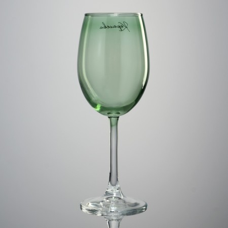 Glass for the wine "Queen", 360 ml, green-3