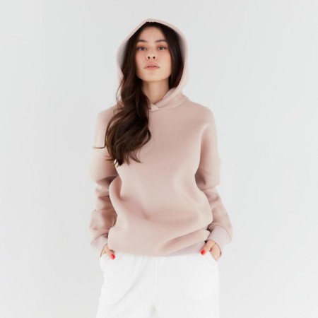 Hudy female minku: Casual Collection, Powder color, rr 50-52