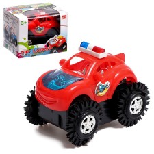 Cabriolet car-frauding machine, works on batteries, lighting effects, mixtures