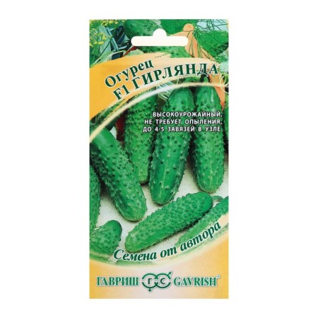 Cucumber seeds "garland", F1, 10 pcs.-2