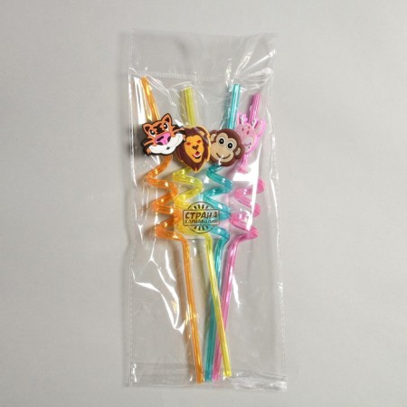 Plastic Plastic "Safari", set 4 pcs., Mix-2