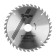 Disk of tundra wood, standard cut, 200 x 32 mm (rings at 22.20,16), 36 teeth