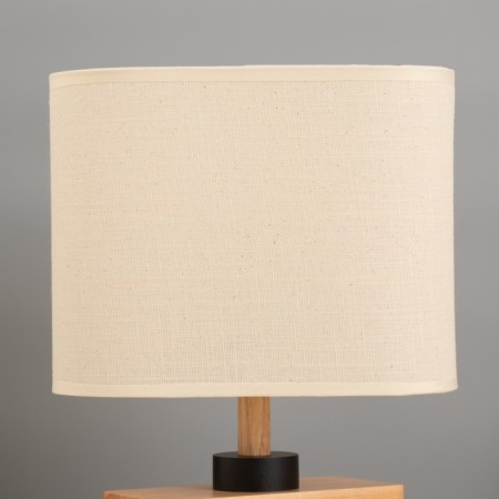 Table lamp "Carter" 1x40W E27 Light wood 12x25x33.5cm-3