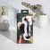 Set of massagers Guasha for the face "love yourself", anthraconite