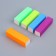 Batf sandpaper for nails "Neo", four -sided, 9.5 × 2.5 × 2.5 cm, color mix