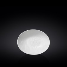Салатник овальный Wilmax England WhiteStone, размер 19x15x6 см