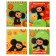 A set of first grader 36 items, multi-bullets "Cheburashka", in a gift box