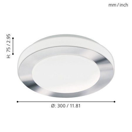 LED CARPI lamp, 1x11W LED, 3000K, 950LM, chromium color-3