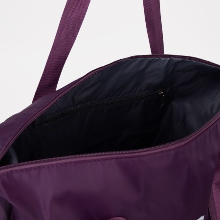Sports bag with lightning, with an increase, external pocket, fuchsia color-3