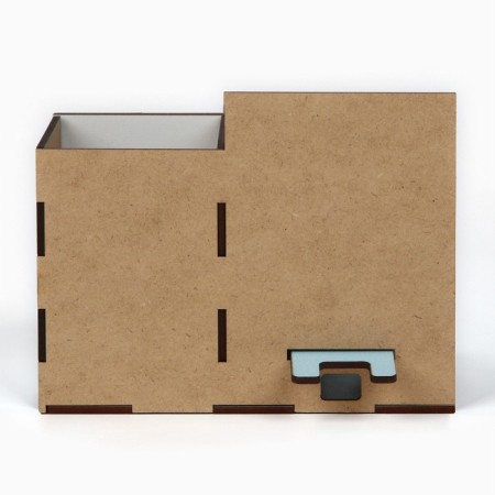 Organizer for the office with a stand for the phone "Raccoon"-5