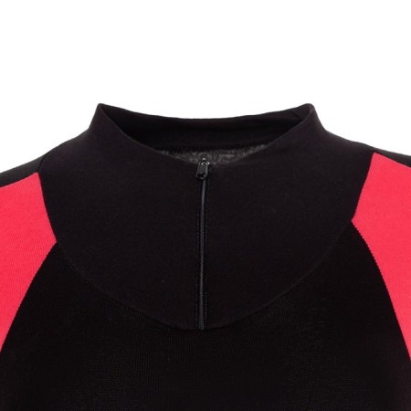 Women's thermal underwear (jumper, leggings), black color/coral, size 56-7