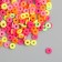 Beads for the creativity of PVC "Ring. Purvalum. Carnival" set ≈ 330 pcs 0.1x0.6x0.6 cm