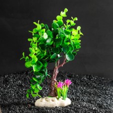 Artificial Aquarium plant, 18 x 11 x 21.5 cm