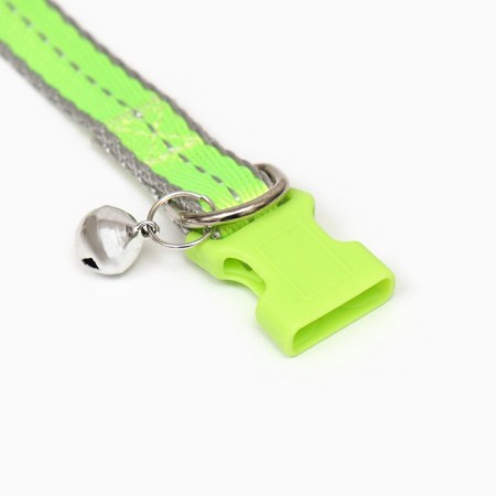 Neon collar 24-36 x 1.5 cm, green-3