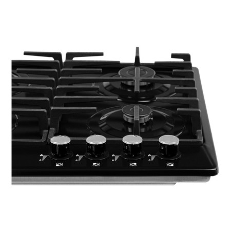 Hon surface NordFrost HS 6043 b, gas, 4 burners, black-5
