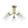 Jackie 5x40W E14 Bronze Chandelier