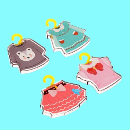A set of furniture for dolls "Bathroom": a bathroom, decent, dressing room-9