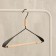Shoulders - clothes hanger with reinforced shoulders Ladoom Laconique, 42 × 24 × 3.2 cm, black color is black