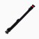 Nylon collar with fastx 2 cm, b -black