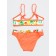Bathing suit for girls, height 146-152 cm, peach color